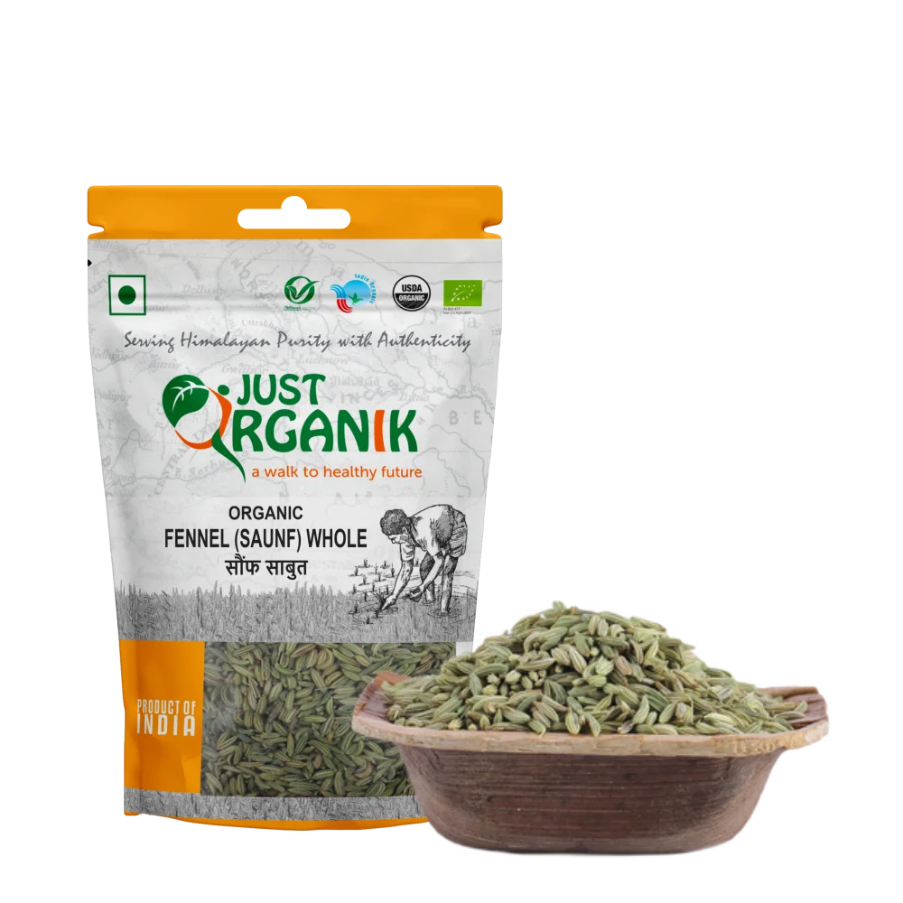 Just Organik Fennel Whole (Saunf)