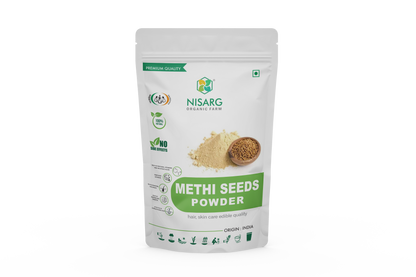 Nisarg Organic Farm Fenugreek Seeds Powder (100 GM)