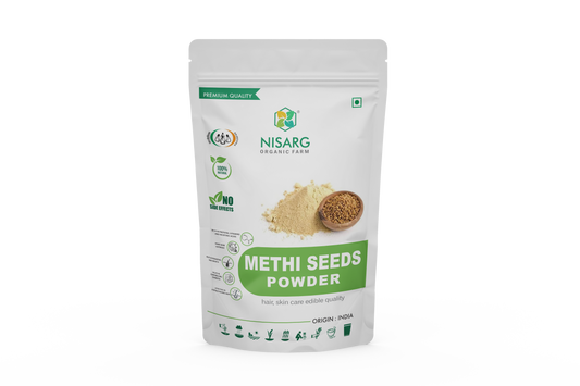 Nisarg Organic Farm Fenugreek Seeds Powder (100 GM)