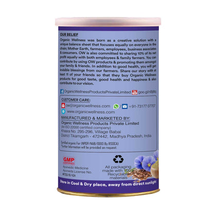 Organic Wellness Flax Seeds