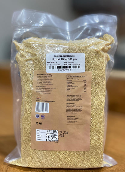 GoEarth Organic Foxtail Millet 500 GM