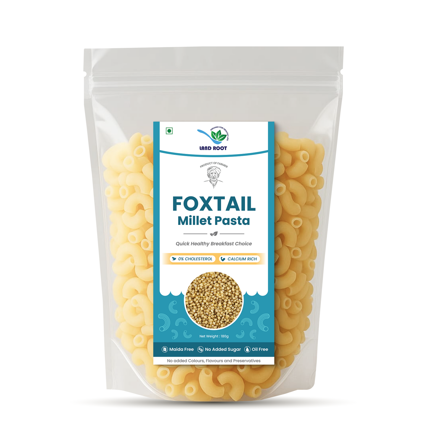 LandRoot Organic Foxtail Millets Pasta