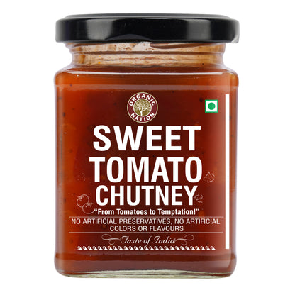 Organic Nation Sweet Tomato Chutney (300 GM)