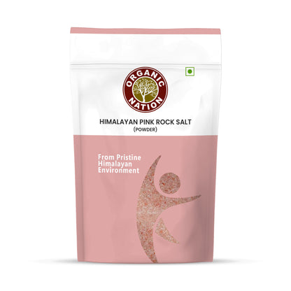 Organic Nation Himalayan Pink Rock Salt Powder