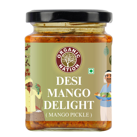 Organic Nation Desi Mango Delight (Mango Pickle)
