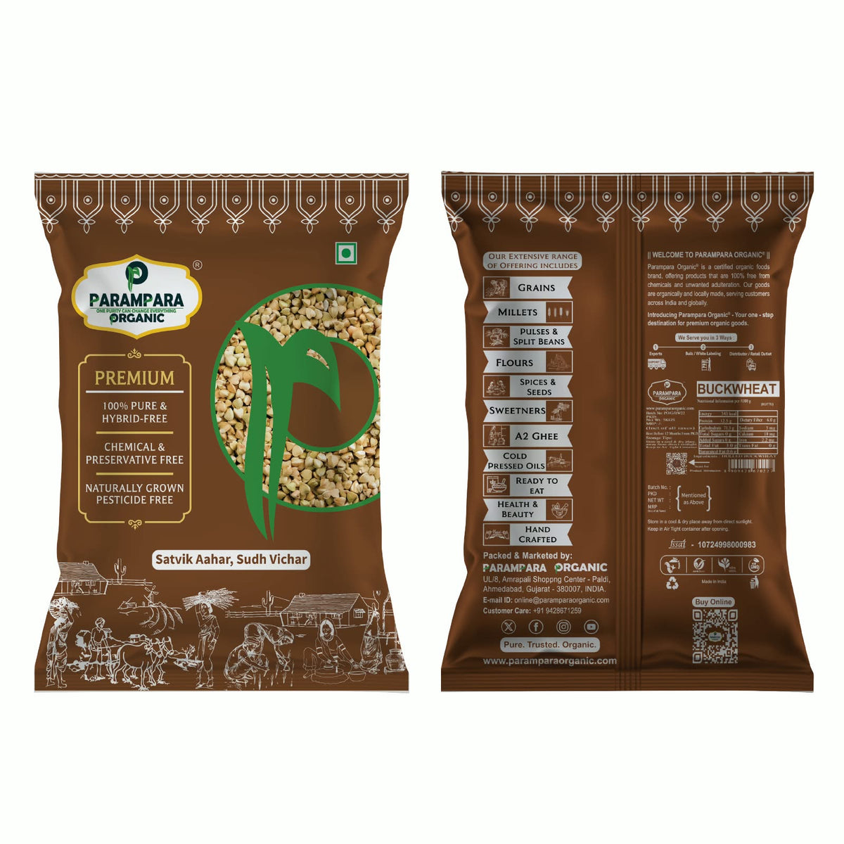 Parampara Organic Buckwheat
