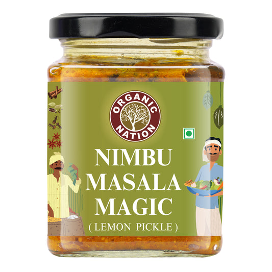 Organic Nation Nimbu Masala Magic (Lemon Pickle)