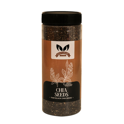 Gavyamart Raw Black Chia Seeds