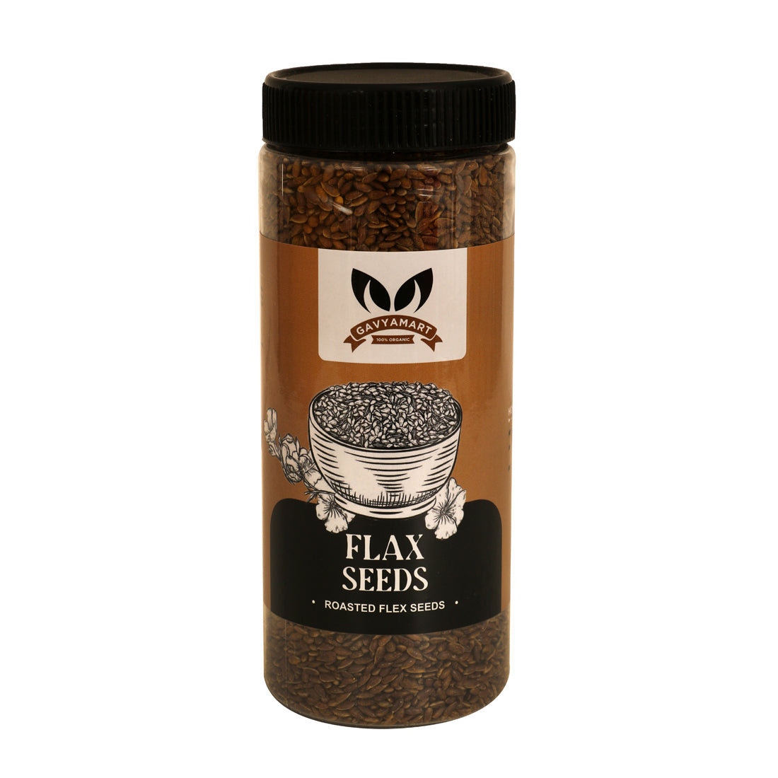 Gavyamart Roasted Flax Seeds