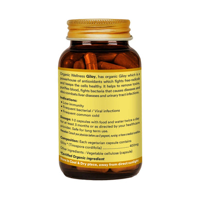 Organic Wellness Giloy 90 Capsules