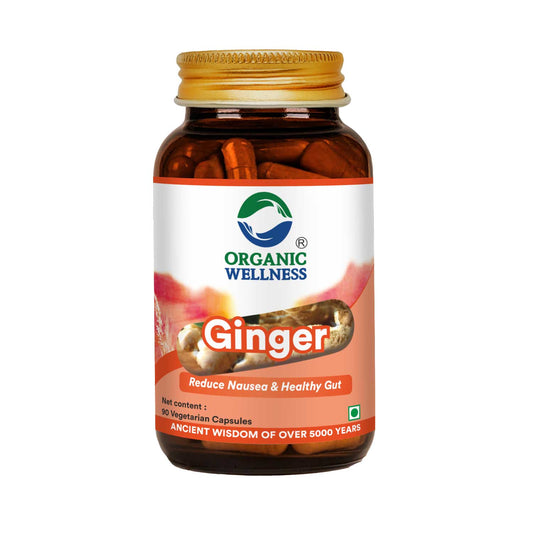 Organic Wellness Ginger 90 Capsules