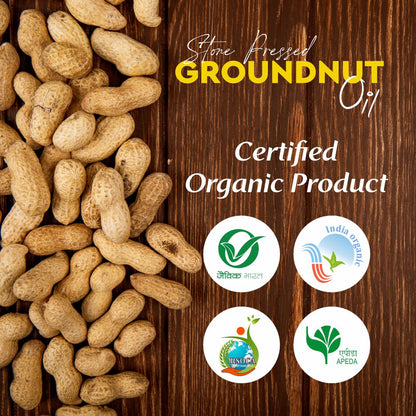 Nidhi Organics Groundnut Oil