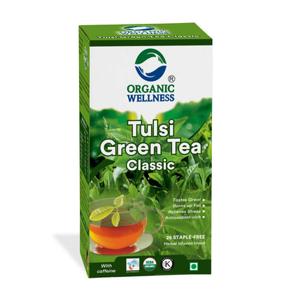 Organic Wellness Tulsi Green Tea Classic