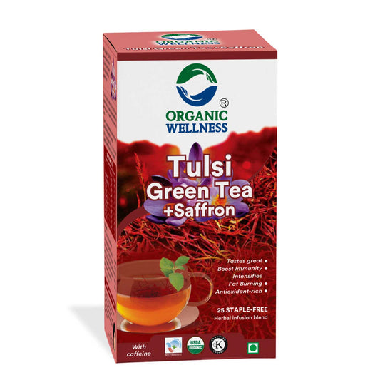 Organic Wellness Green Tea + Saffron