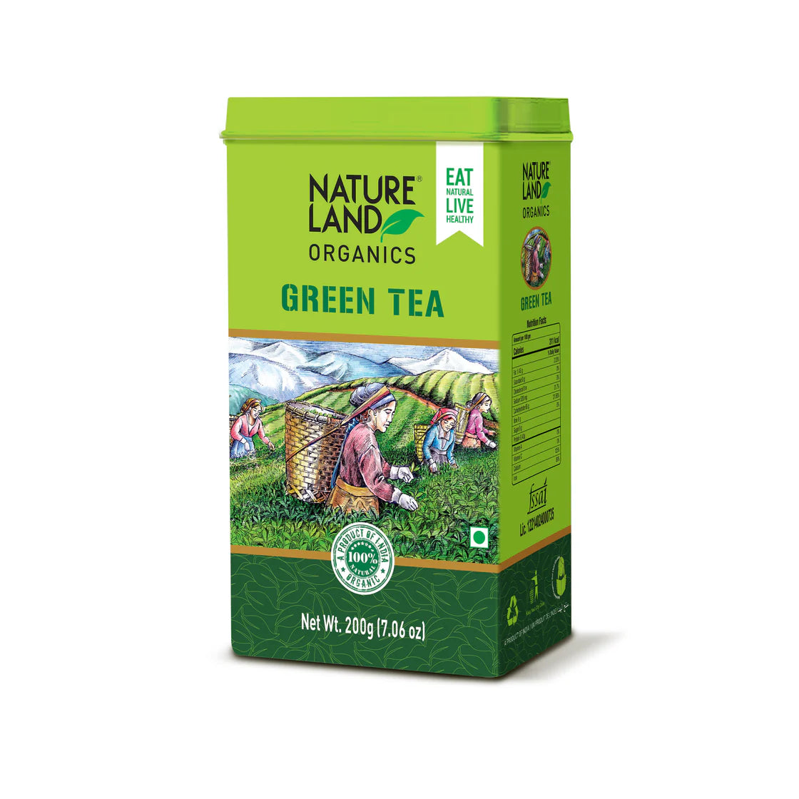 Natureland Organics Green Tea 200 GM