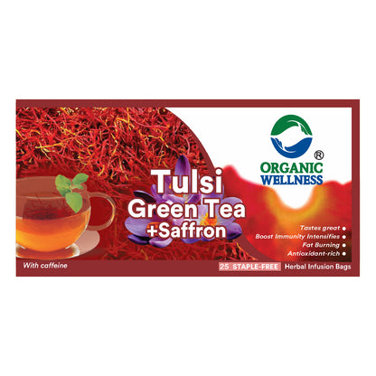 Organic Wellness Green Tea + Saffron