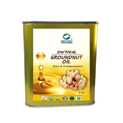 Organic Wellness OW'Meal Groundnut Oil