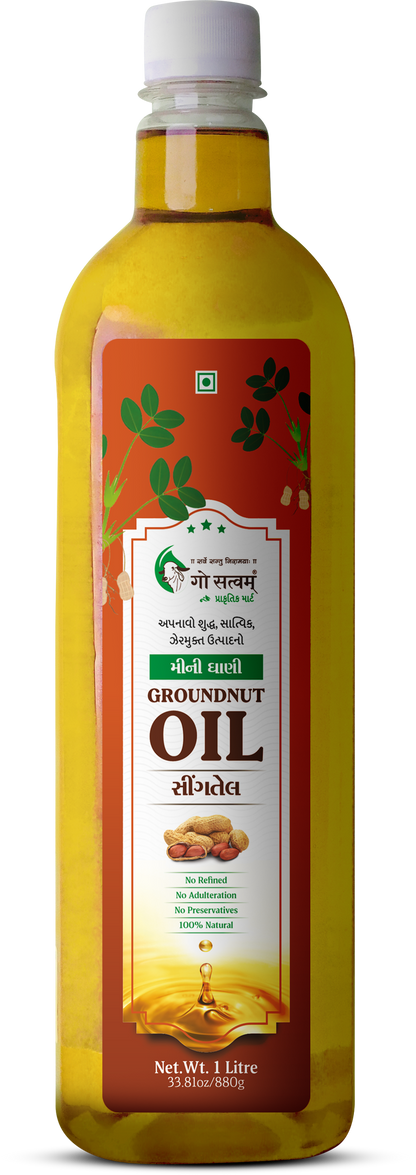 Gosatvam Prakrutik Mart Groundnut Oil