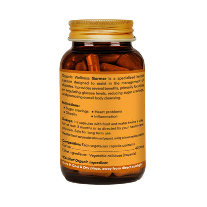Organic Wellness Gurmar 90 Capsules