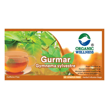 Organic Wellness Gurmar Gymnema Sylvestrev Tea