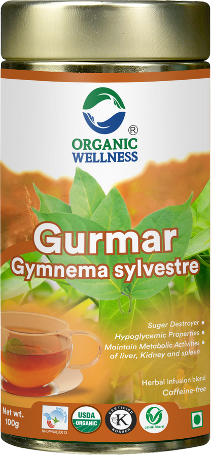 Organic Wellness Gurmar Gymnema Sylvestrev Tea