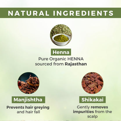 Vegetal Henna Powder for Hair (100 GM)