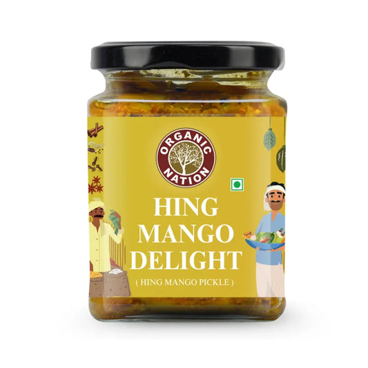 Organic Nation Hing Mango Delight (Hing Ka Aam Pickle)