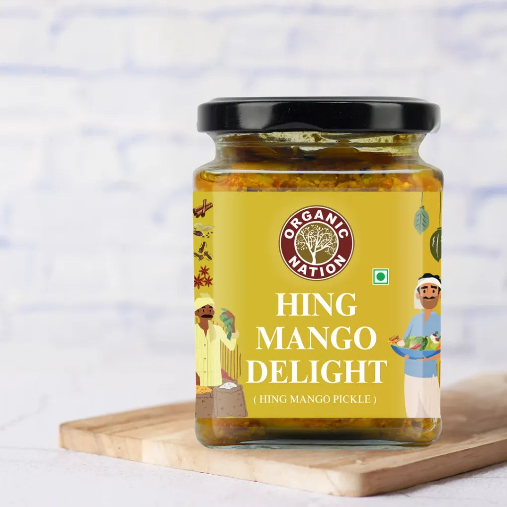 Organic Nation Hing Mango Delight (Hing Ka Aam Pickle)