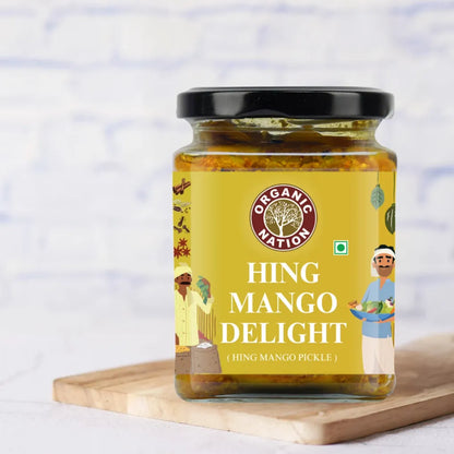 Organic Nation Hing Mango Delight (Hing Ka Aam Pickle)