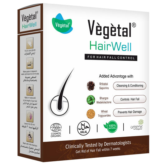 Vegetal HairWell -An Hair Fall Treatment And Regrowth Product (100 GM)