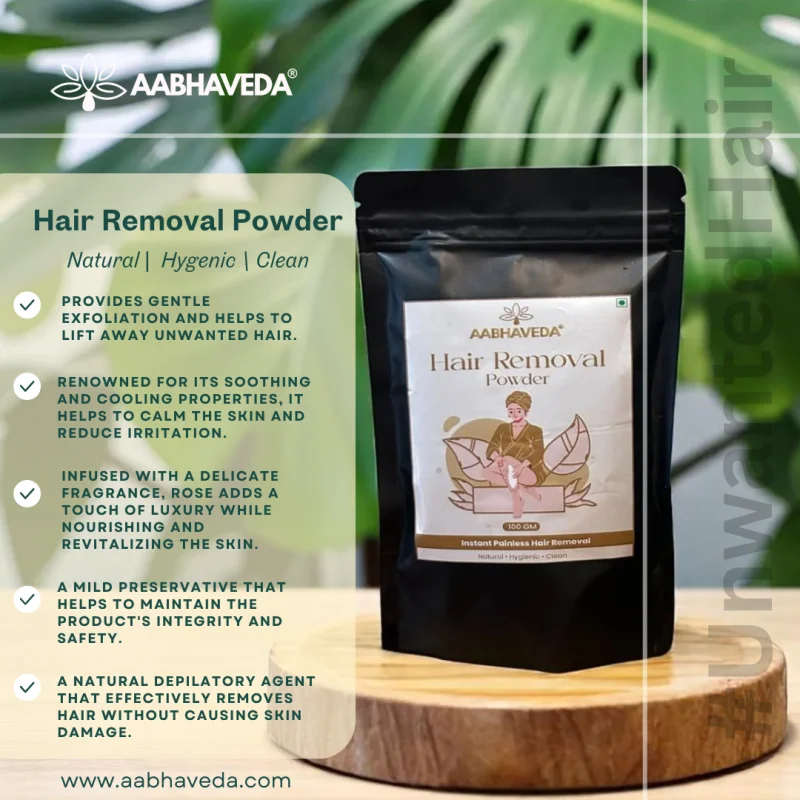 Aabhaveda Hair Removal Powder (100 GM)