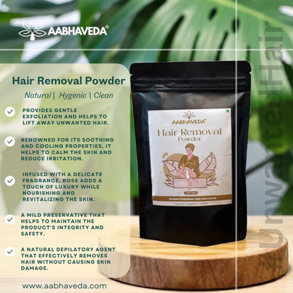 Aabhaveda Hair Removal Powder (100 GM)