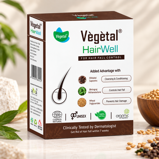 Vegetal HairWell -An Hair Fall Treatment And Regrowth Product (100 GM)