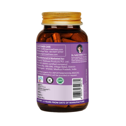 Organic Wellness Healthy Hair 90 Capsules