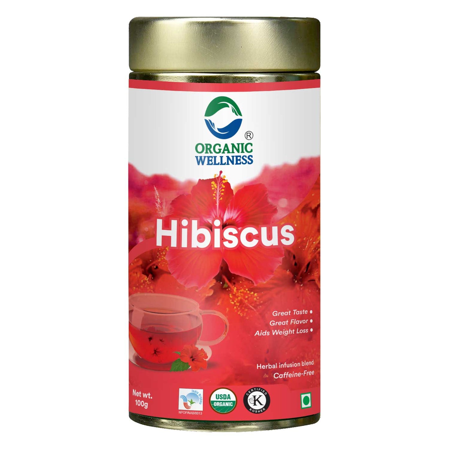 Organic Wellness Hibiscus Tea