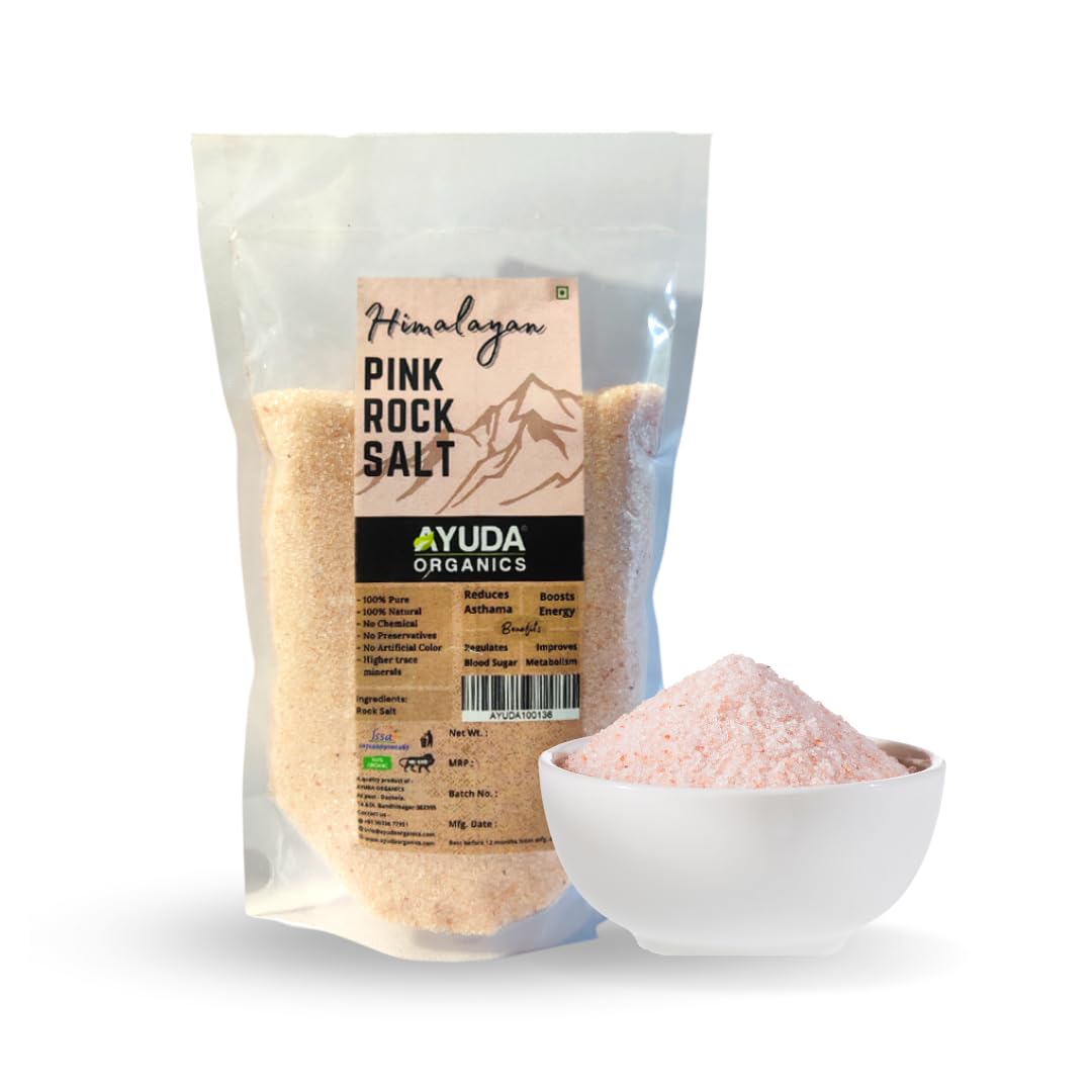 Ayuda Organics Himalayan Pink Rock Salt