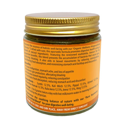 Organic Wellness Hingwashtak Churna (75 GM)