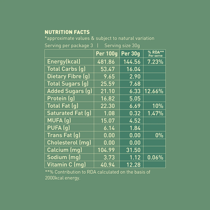 Nourish Organics Honey Roasted Almonds (100 GM)