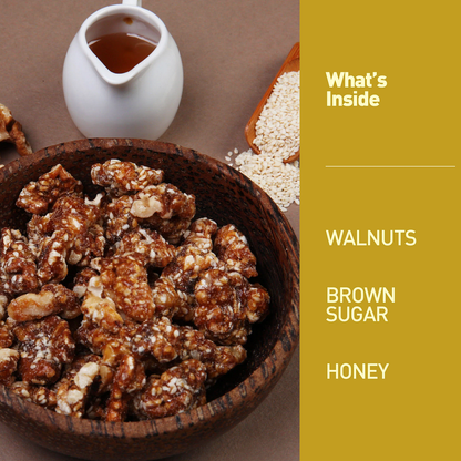Nourish Organics Honey Roasted Walnuts (100 GM)