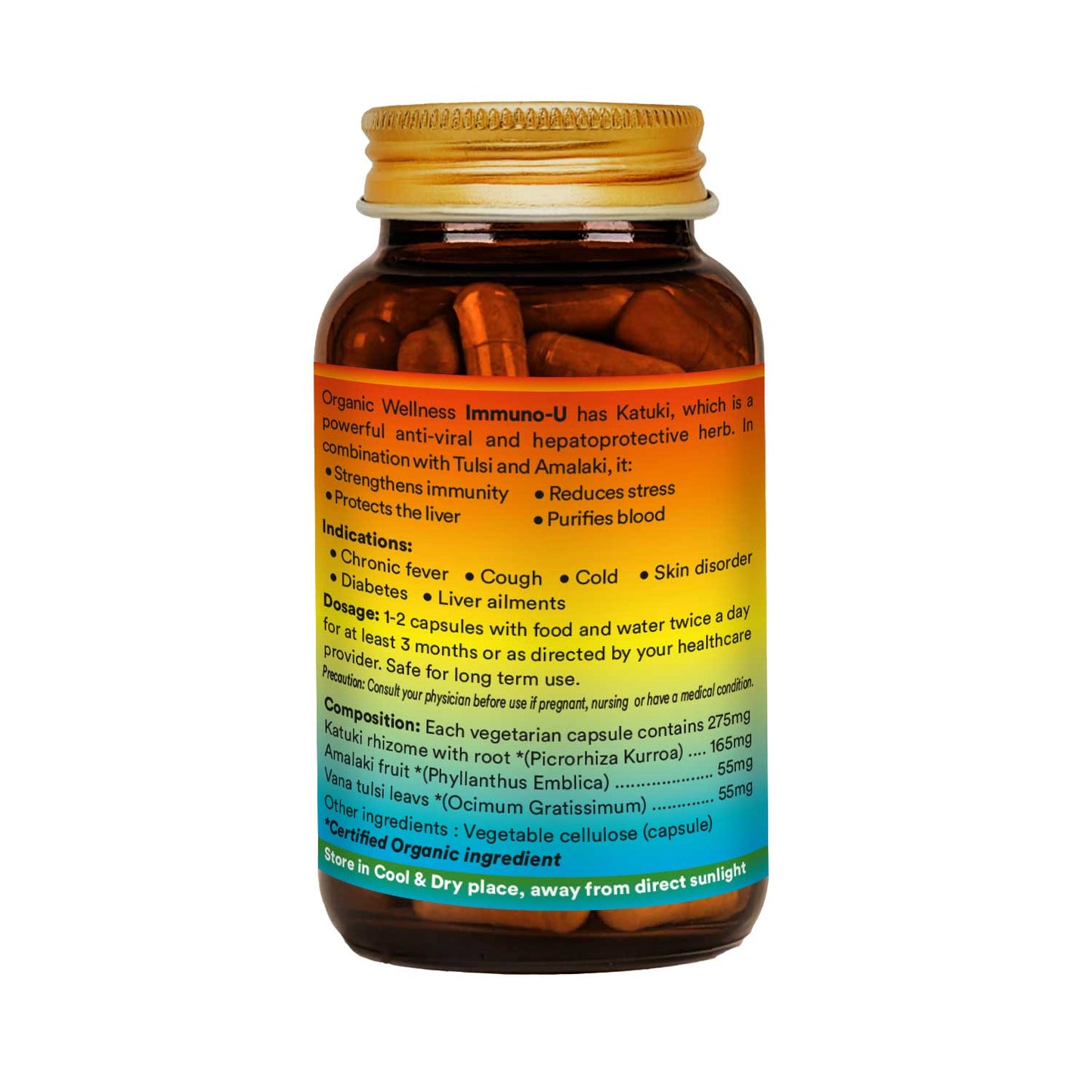 Organic Wellness Immuno U 90 Capsules