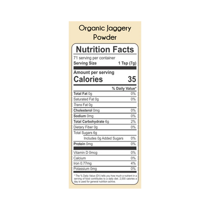 Praakritik Organic Jaggery Powder