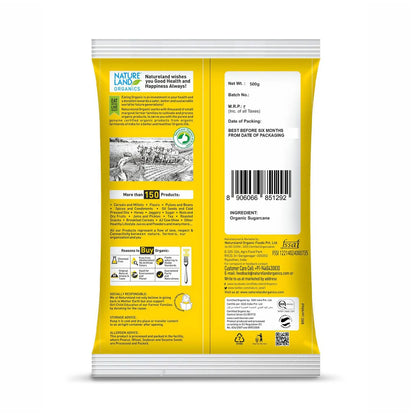Natureland Organics Jaggery Powder 500 GM