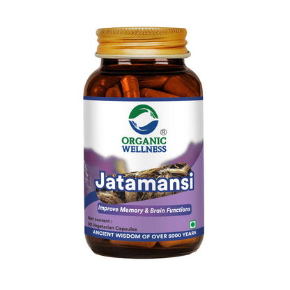 Organic Wellness Jatamansi 90 Capsules