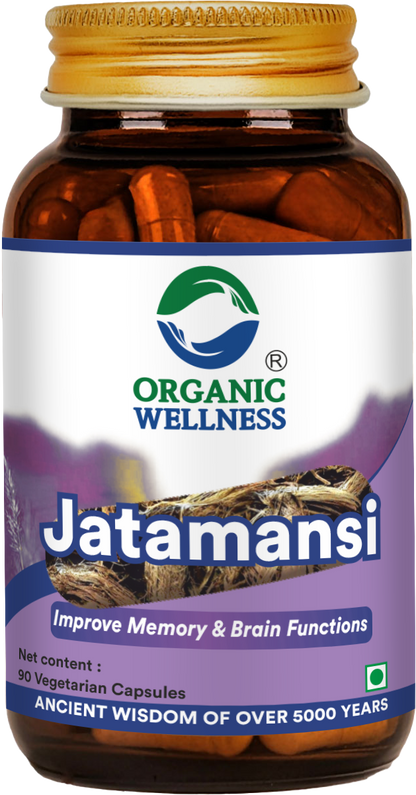 Organic Wellness Jatamansi 90 Capsules
