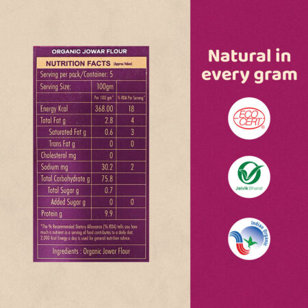 True Story Organics Jowar Flour