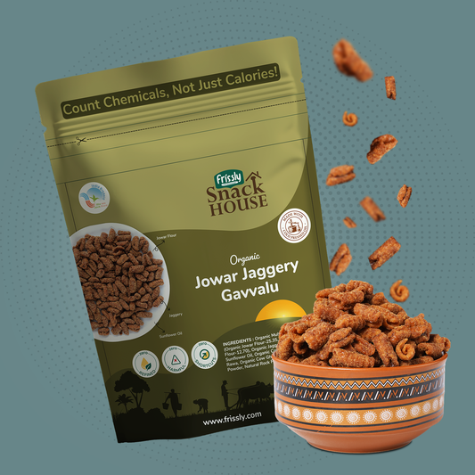 Frissly Jowar Jaggery Gavvalu (100 GM) (PACK OF 3)