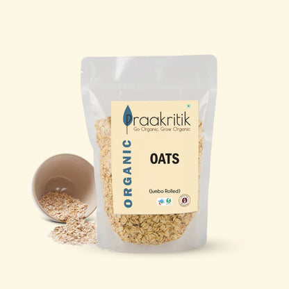 Praakritik Natural Jumbo Rolled Oats
