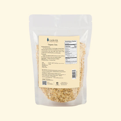 Praakritik Natural Jumbo Rolled Oats