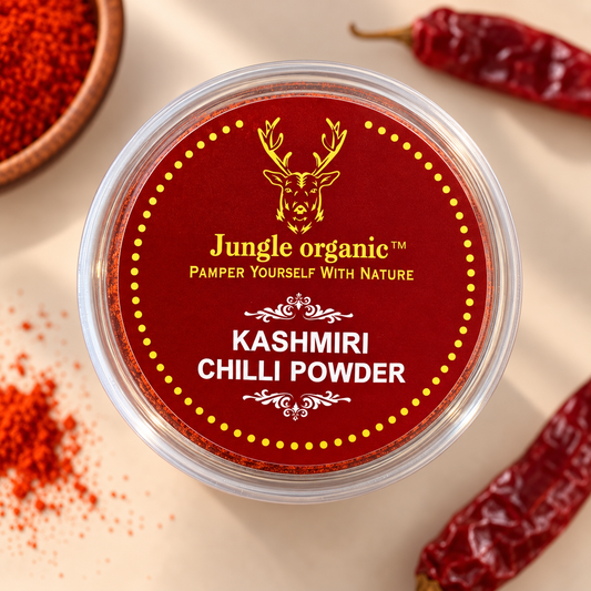 Jungle Organic Kashmiri Chilli Powder (250 GM) (PACK OF 2)