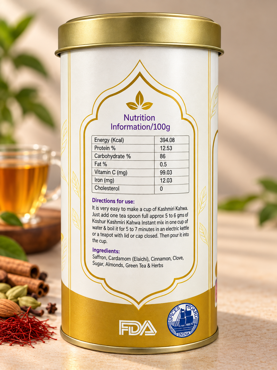 Jungle Organic Kashmiri Kehwa (250 GM)